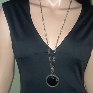 Long Gem Necklace